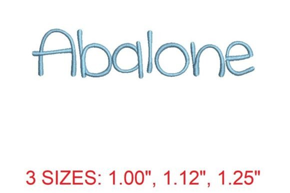 Abalone Font: A Designer’s Review for Embroidery