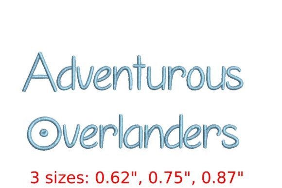 Adventurous Overlanders: A Seasonal Embroidery Review