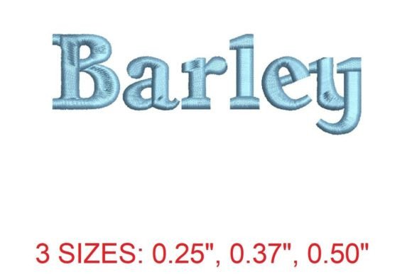 Barley Embroidery Font: A Designer’s Holiday Review
