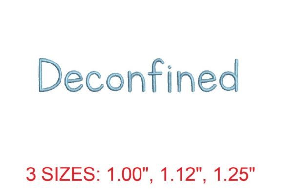 Deconfined Font: A Designer’s Review for Craft Fairs