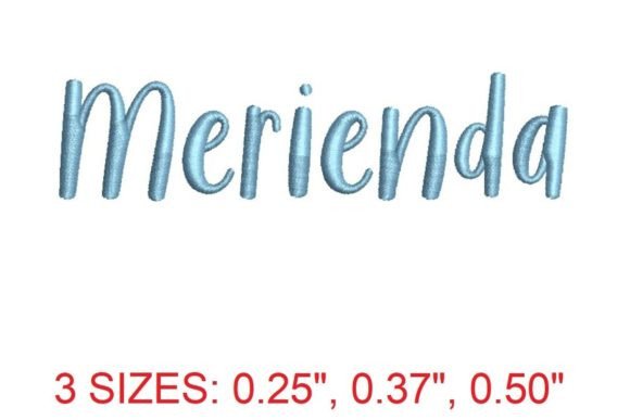 Merienda Embroidery Font: A Designer’s Review