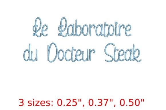 Review: La Laboratoire Du Docteur Steak Font