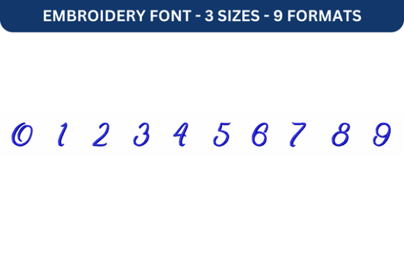 Reviewing Midnight Bangkok Font Numbers for Embroidery