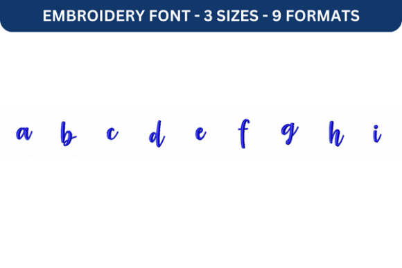 Reviewing Strawberry Blossom Font Lower a to I