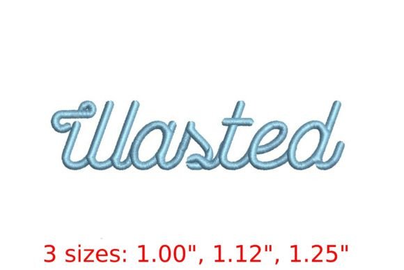 Reviewing Wasted Font for Boutique Apparel