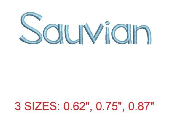 Sauvian Font Review: Elegant Embroidery for Real Projects